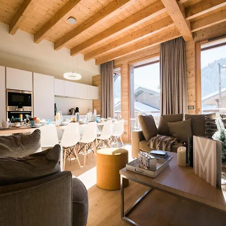 Dağ evi With Fireplace In Megeve *