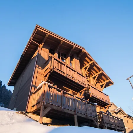 With Fireplace In Megeve Chalet